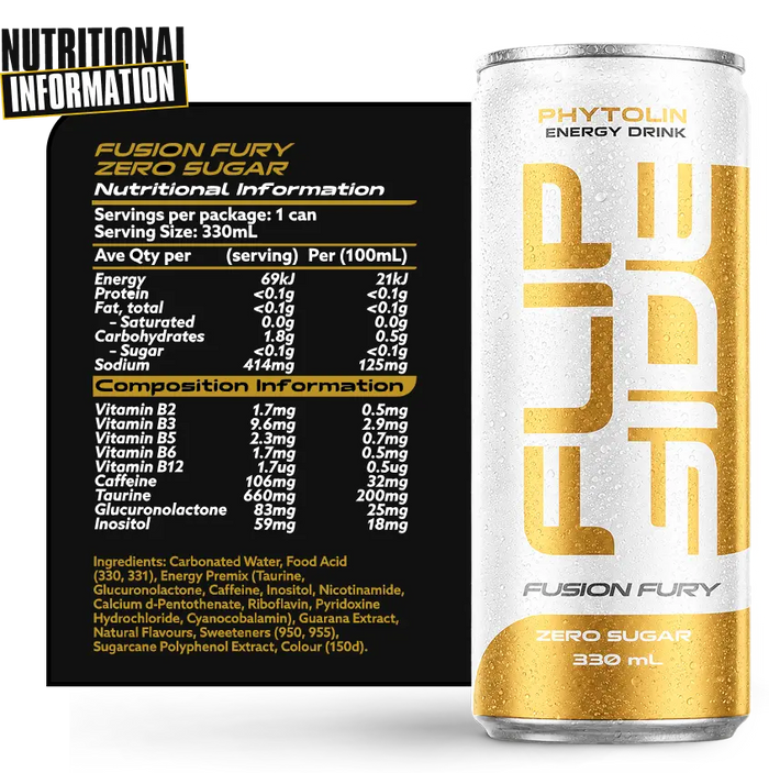 Fusion Fury Zero Sugar